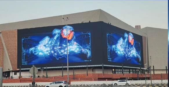 LED Display & Digital Solutions — DIS project photography